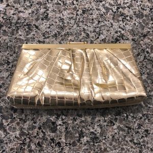 Gold Formal Clutch